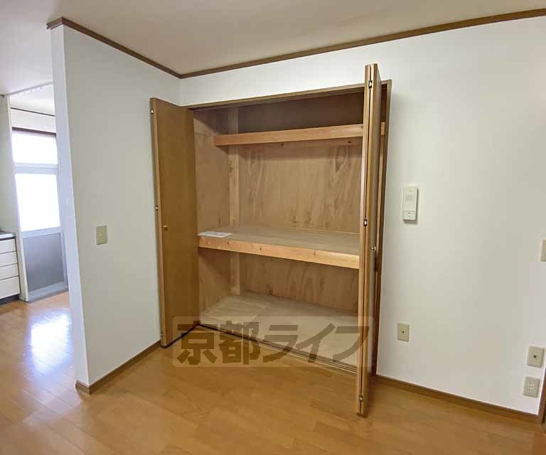 収納　ＬＤＫの大容量のクローゼットです。