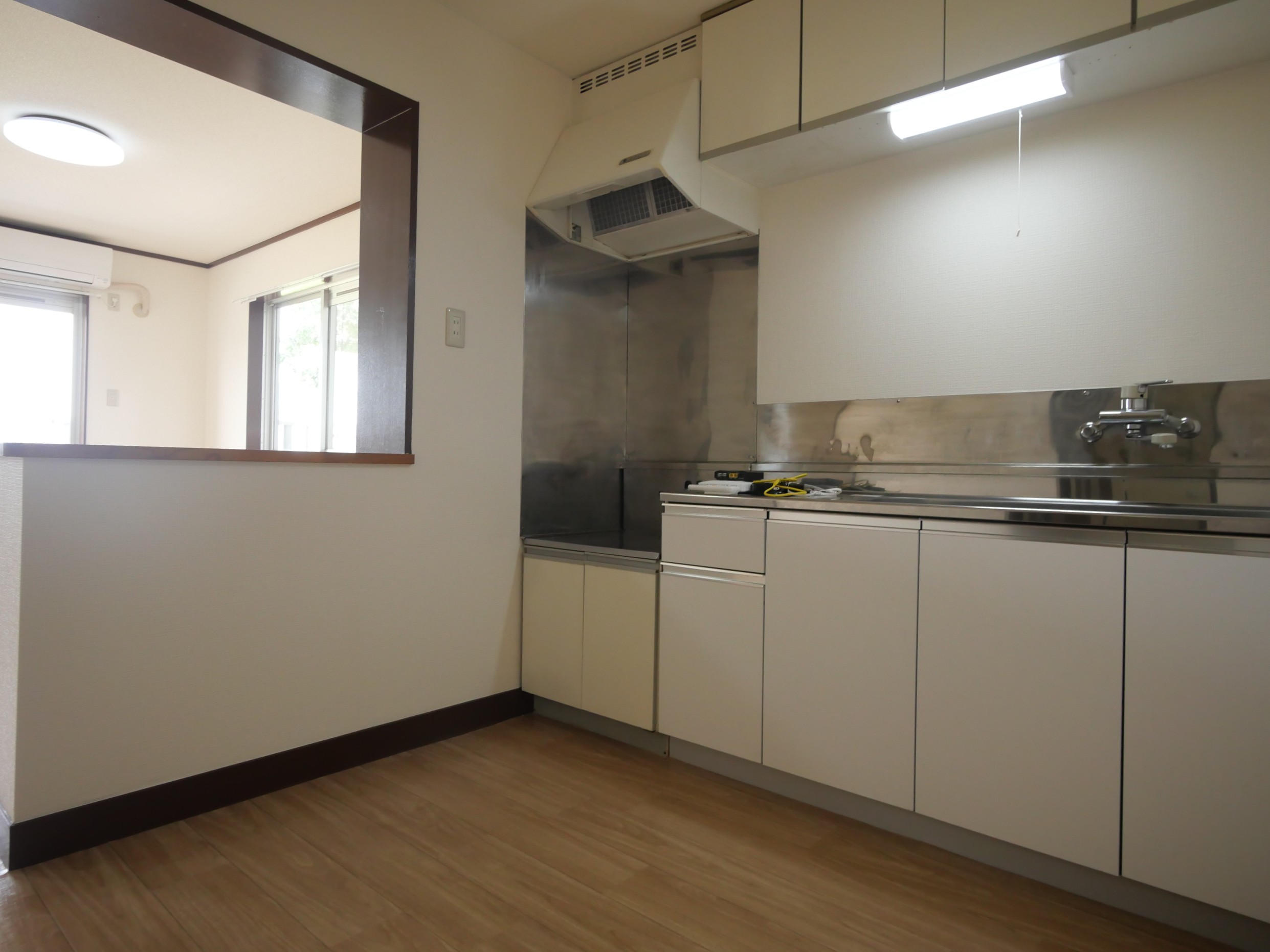 キッチン　ガスコンロ設置可能です