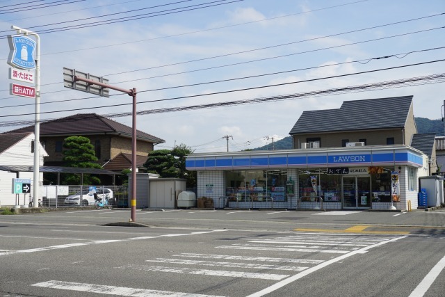 コンビニ　ローソン　徳島南矢三店（コンビニ）まで100m