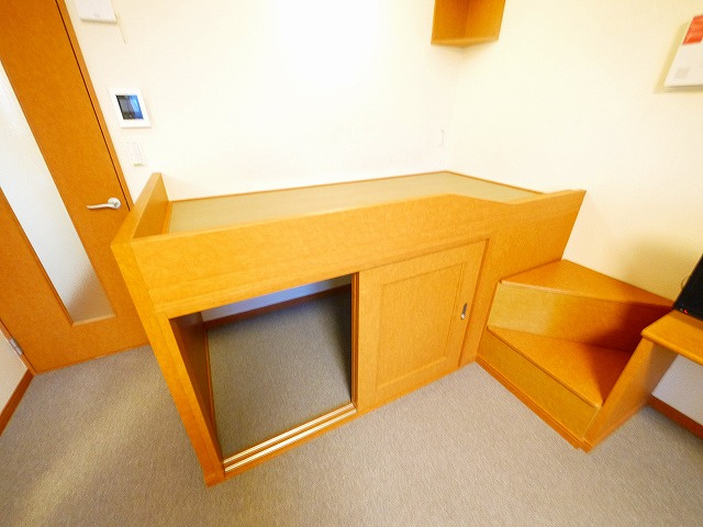 収納　たっぷりとした収納スペースです