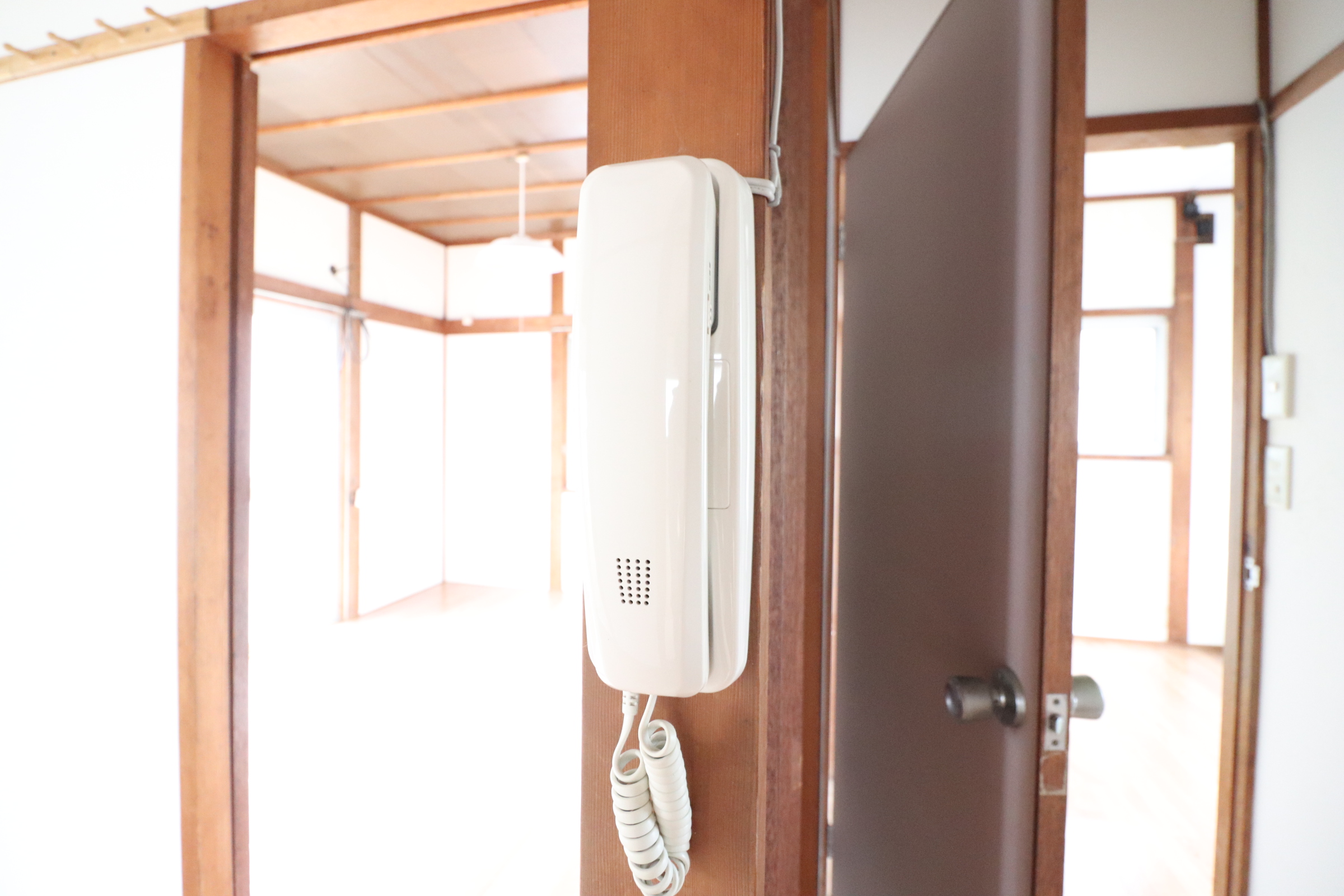 セキュリティ　インターホンです(*^_^*)