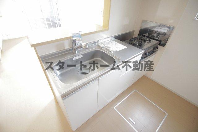 キッチン　キッチンでお料理をお楽しみください