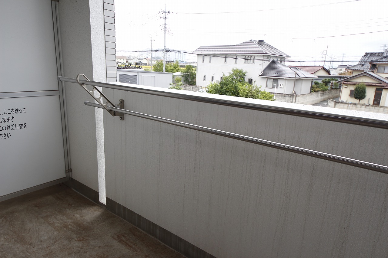 バルコニー　※写真は2階です