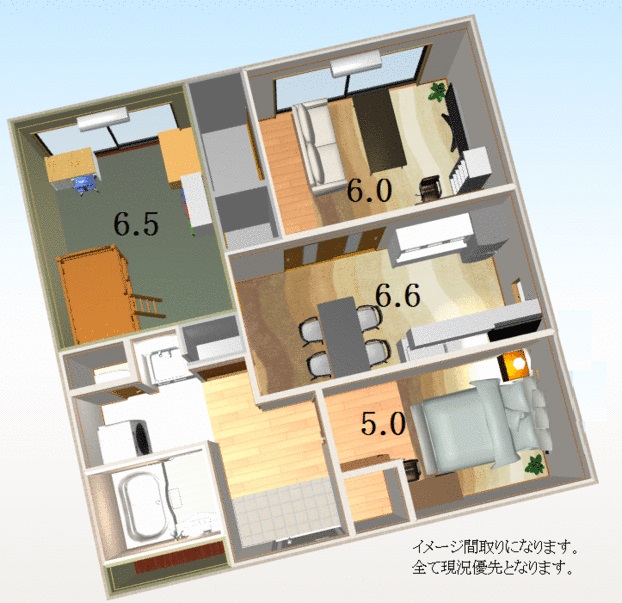 ヨーコーマンションの間取り