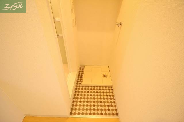 洗面設備　室内洗濯機置場