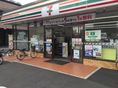 コンビニ　セブンイレブン 名古屋鶴舞2丁目店（コンビニ）まで219m