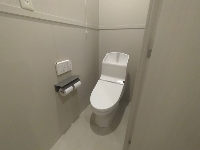 トイレ　清潔感のあるトイレです。