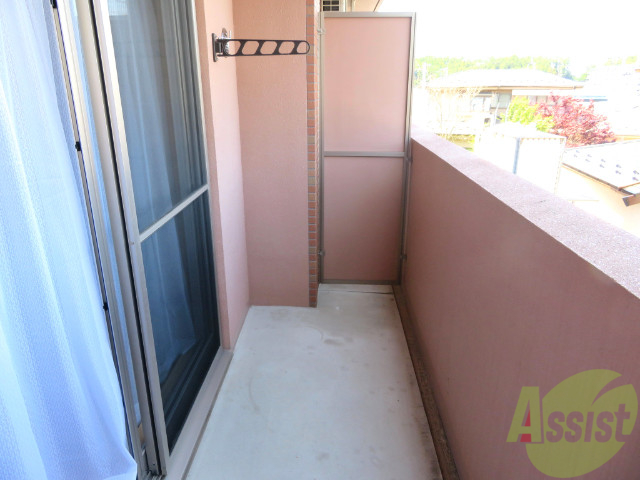 バルコニー　※こちらは別号室、別階層のお部屋のお写真です。