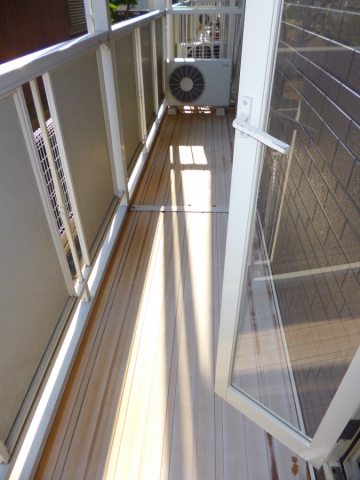 バルコニー　※同建物同型別のお部屋