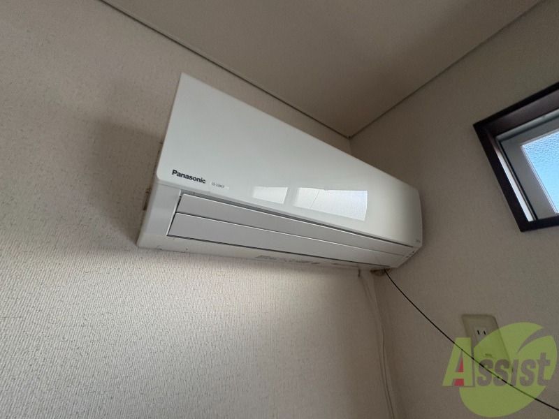 その他設備　エアコン付きです！夏でも冬でも安心ですね。