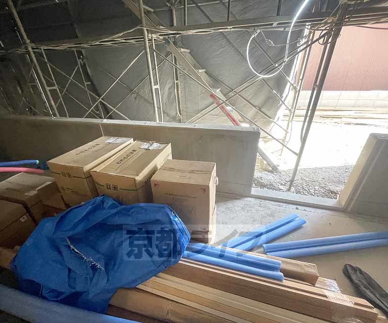 バルコニー　・建築中