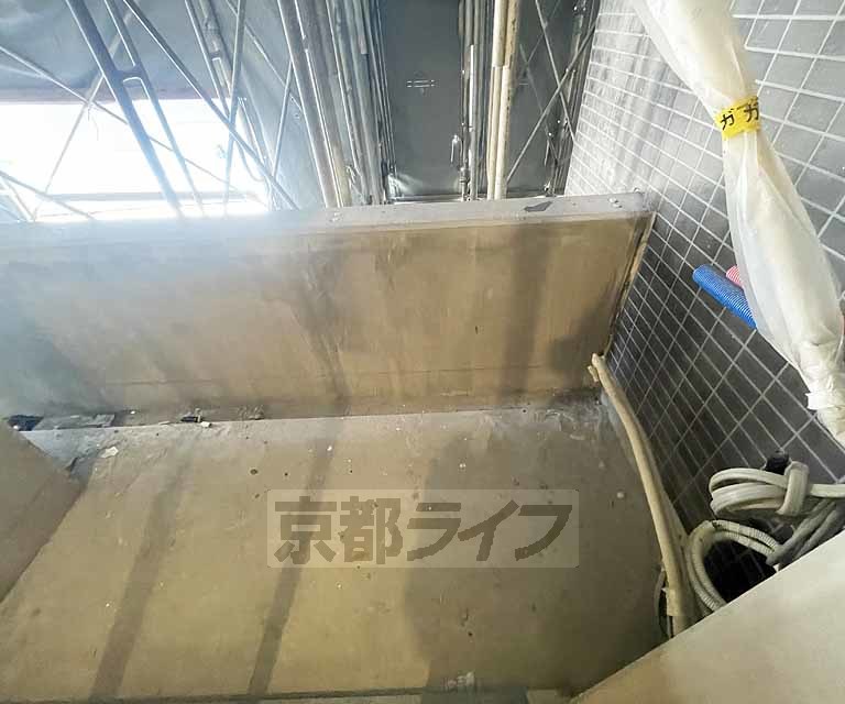 バルコニー　・建築中