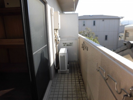 バルコニー　※別号室の写真です