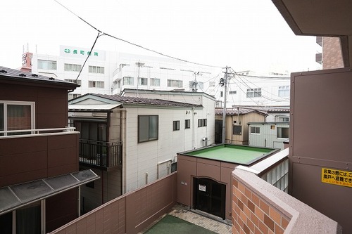 眺望　西側バルコニーからの眺望