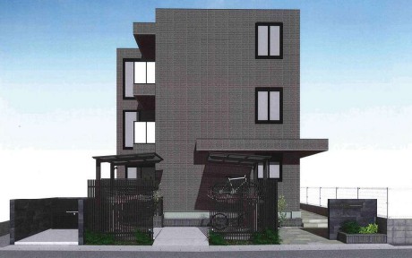 建物外観　外観パースです。