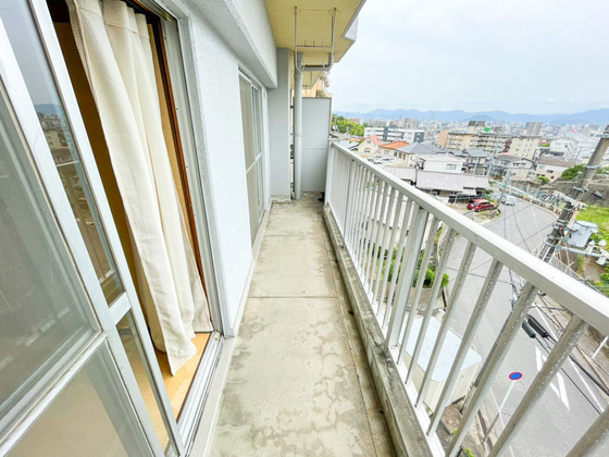 バルコニー　※別部屋の写真です