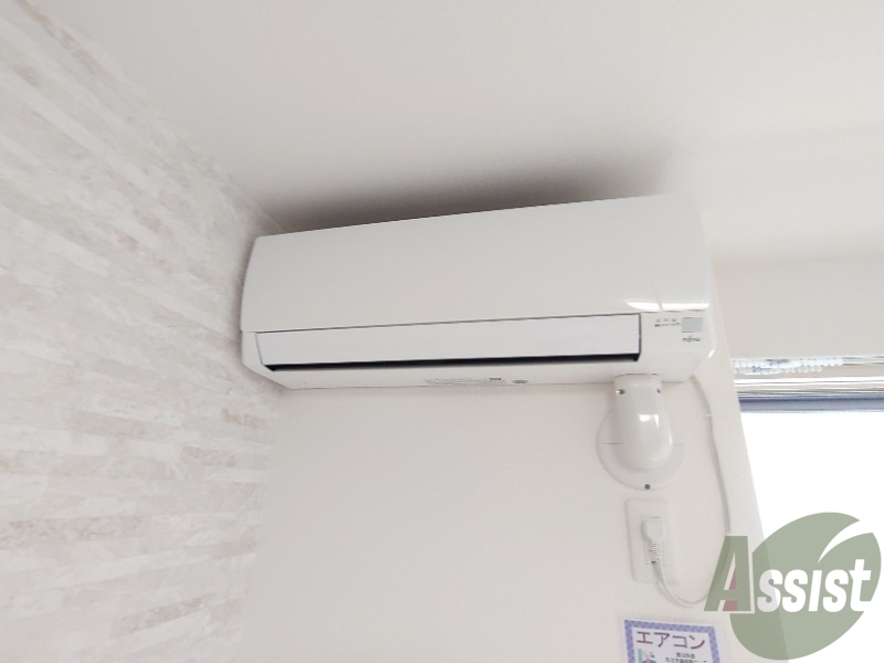 その他設備　エアコンが付いているので夏も冬も快適ですね～