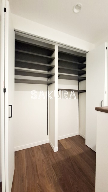 収納　たっぷりとした収納スペースです♪