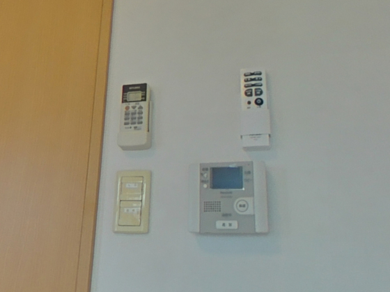 セキュリティ　※別部屋の写真です