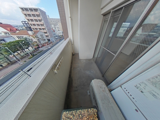 バルコニー　※別部屋の写真です