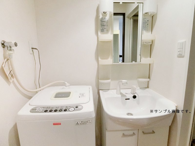 洗面設備　※写真や図と実際の現状とが異なる場合は現状を優先させていただ