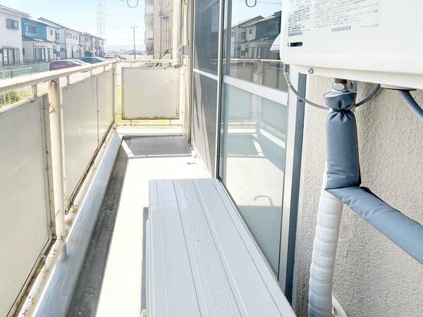 バルコニー　ビレッジハウスの同一物件・同一タイプの間取りの写真です