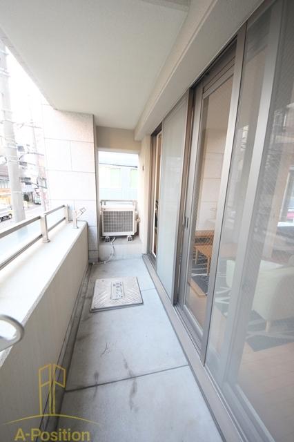 バルコニー　アーデンタワー立売堀