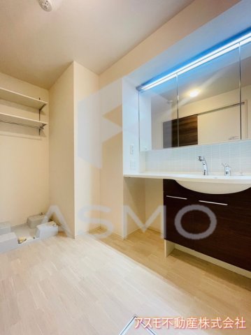 洗面設備　同マンション別部屋　参考写真