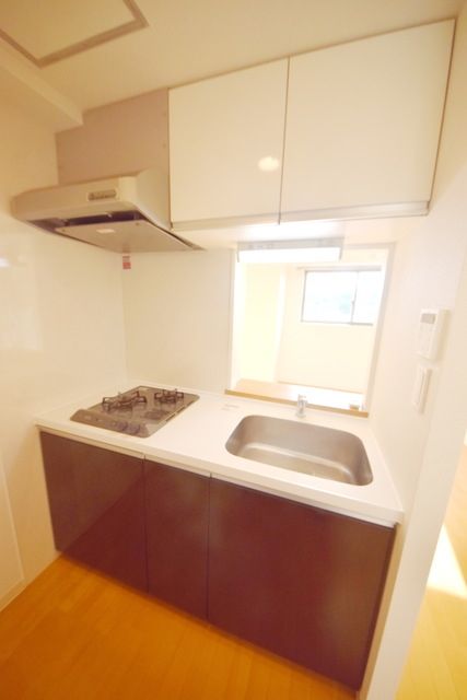 キッチン　★システムキッチン、ガスコンロ2口設置済み★