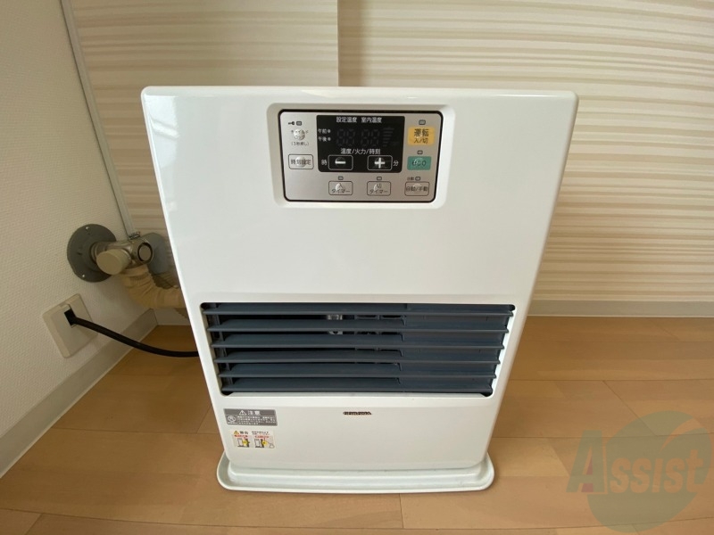 その他設備　灯油暖房です。札幌の寒い冬もこれで大丈夫！