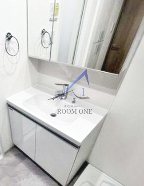 洗面設備　洗面台です。