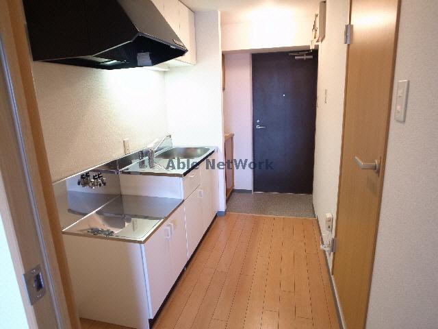 キッチン　キッチン通路