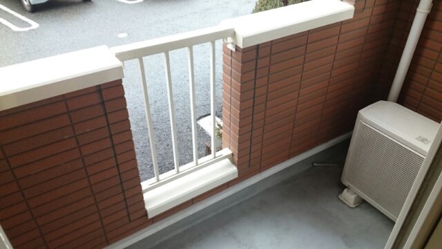 バルコニー　落ち着いた時間を過ごせるバルコニーです