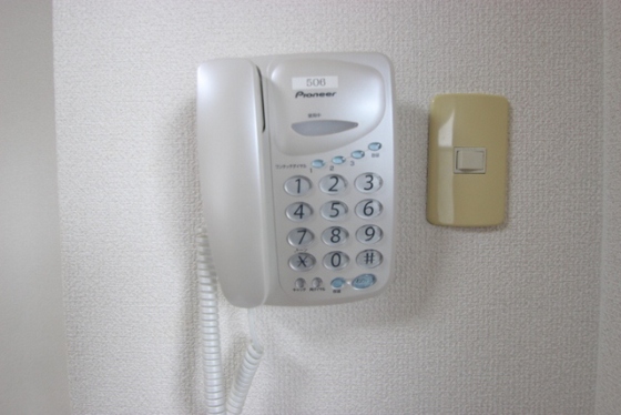 セキュリティ　※別部屋の写真です