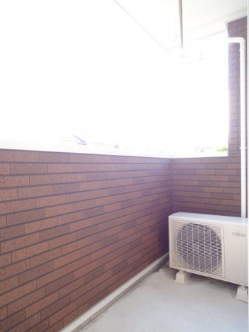 バルコニー　落ち着いた時間を過ごせるバルコニーです