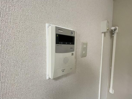セキュリティ　インターホンです