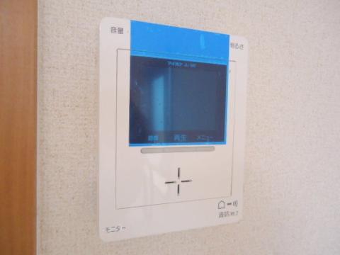 セキュリティ　カメラ付インターホン（イメージ）