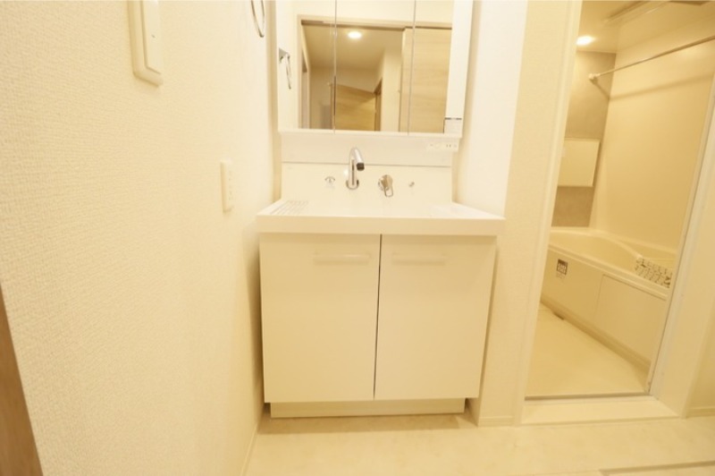 洗面設備　図面と現状に相違がある場合には現状を優先