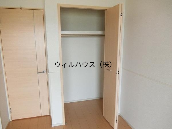 収納　クローゼット！