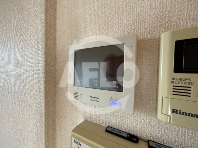 セキュリティ　ヴィラ　クロシェット　モニター付きインターホン