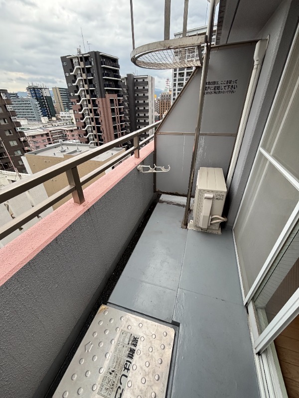バルコニー　１００５号室　写真