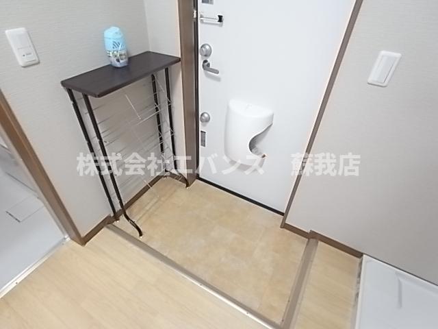 玄関　ゆったりとした玄関です