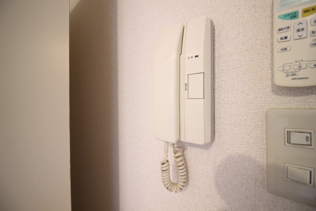 セキュリティ　快適な暮らしを守るインターホン付で安心ですね☆