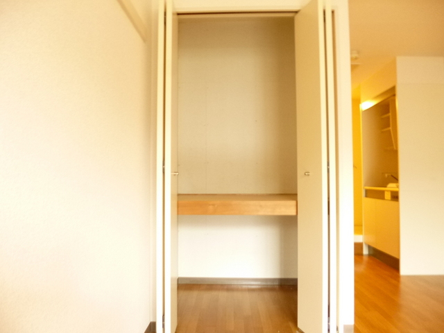 収納　収納スペースもあります