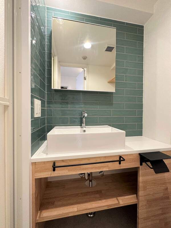 洗面設備　あると便利な独立洗面台