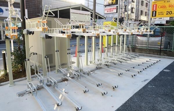 駐車場　駐輪場です