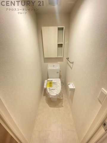 トイレ　ウォシュレット付きのトイレです♪