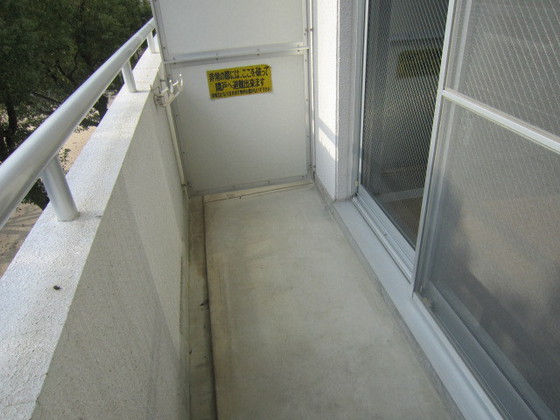 バルコニー　※別部屋の写真です