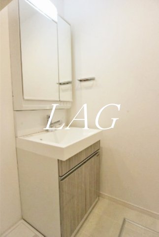 洗面設備　洗面台です。