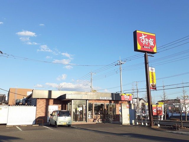 飲食店　すき家ひたちなか店（飲食店）まで174m